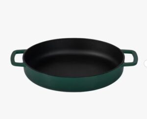 combekk Stekpanna i gjutjärn 28 cm, grön